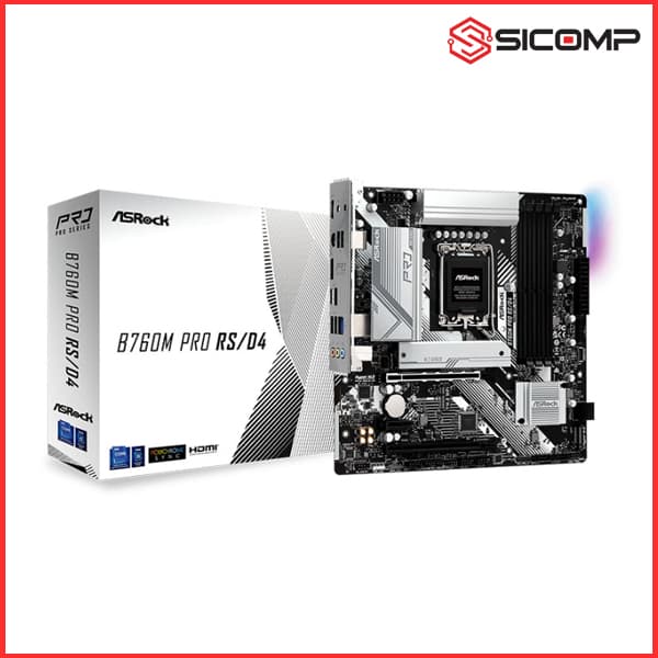 MAINBOARD ASROCK B760M PRO RS/D4