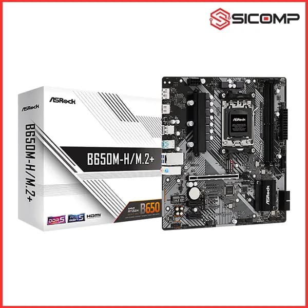 MAINBOARD ASROCK B650M-H/M.2+