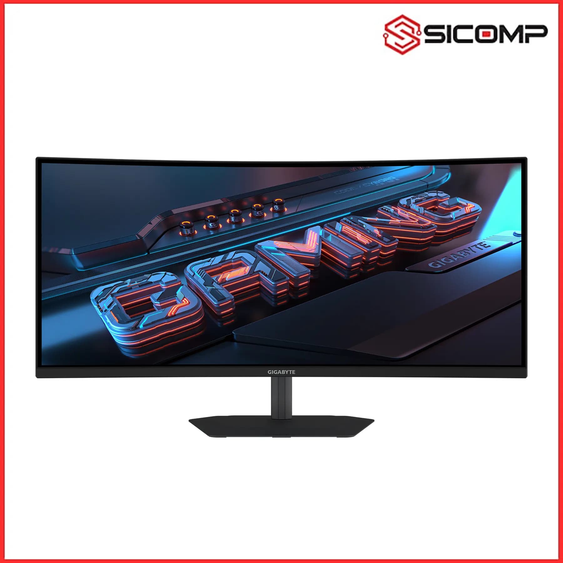 MÀN HÌNH GIGABYTE G34WQC2 (34 INCH / QHD / VA / 200Hz / 1MS)