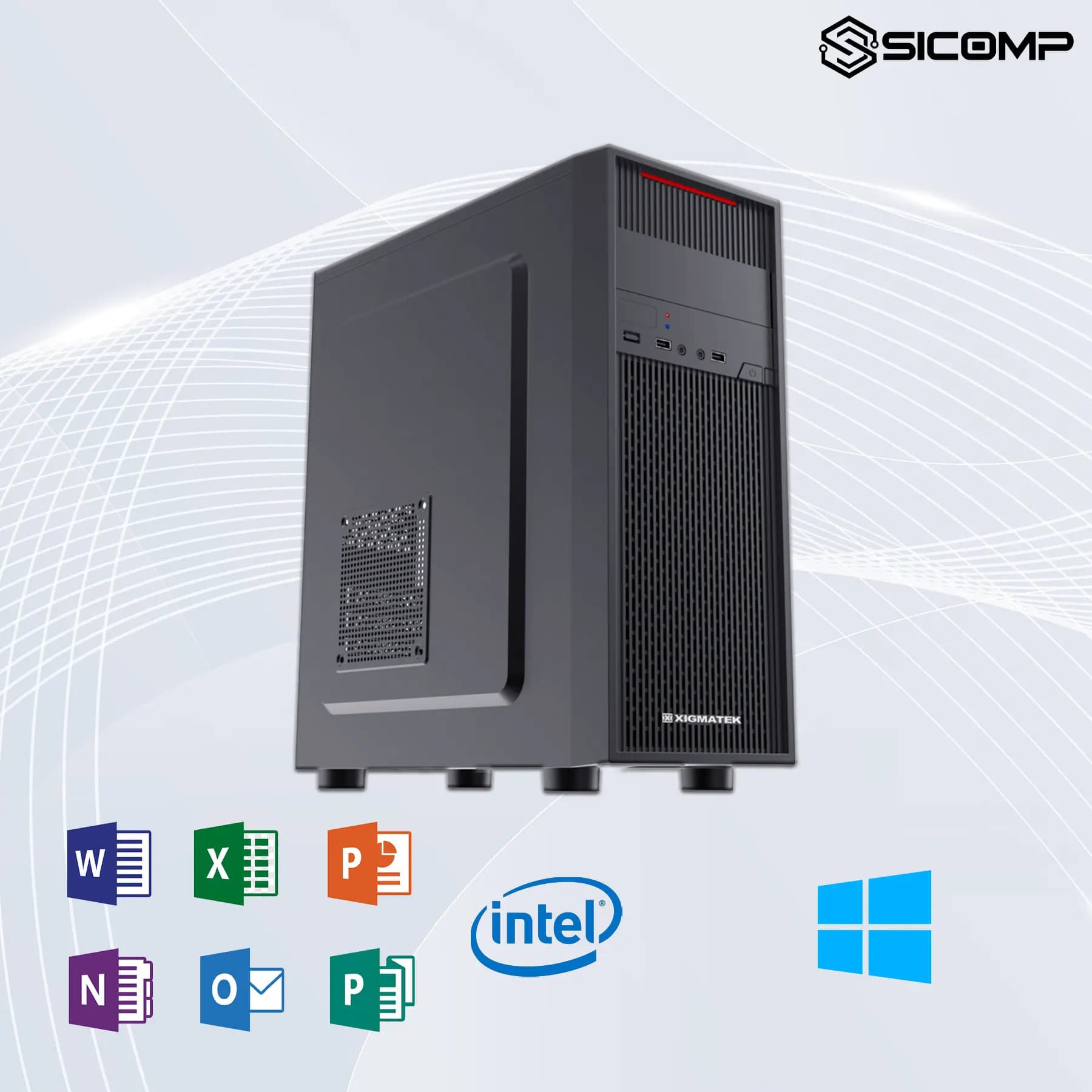 PC VĂN PHÒNG PCSC OFFICE 12 (12400 - 16GB - 480GB - 350W)