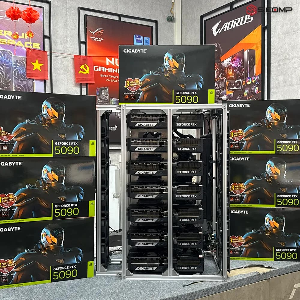 PCAI SICOMP 9965WX (THREADRIPPER PRO 9965WX / WRX90E-SAGE / 7 X RTX 5090)