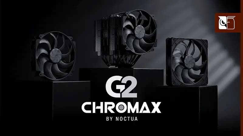 Noctua NH-D15 G2 Và NF-A14x25 G2 Ra Mắt Phiên Bản Chromax.black Tinh Tế