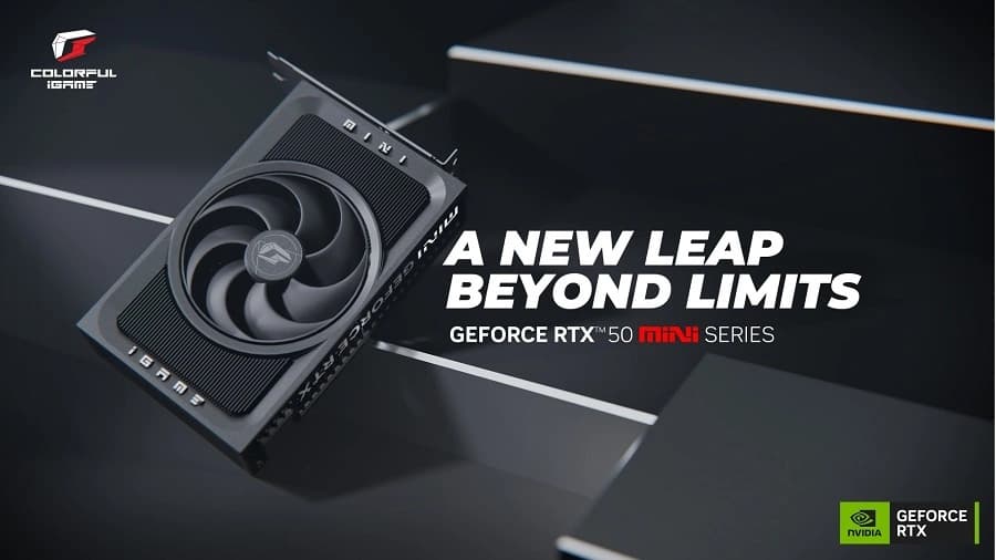 Colorful iGame RTX 50 Mini Lộ Diện - Hiệu Năng Mạnh Mẽ Đi Kèm Với Thiết Kế Nhỏ Gọn
